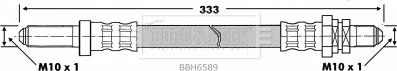 Borg & Beck BBH6589 - Jarruletku inparts.fi