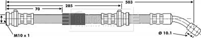 Borg & Beck BBH6586 - Jarruletku inparts.fi