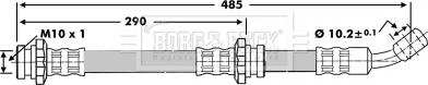 Borg & Beck BBH6674 - Jarruletku inparts.fi