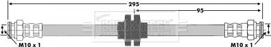 Borg & Beck BBH6098 - Jarruletku inparts.fi