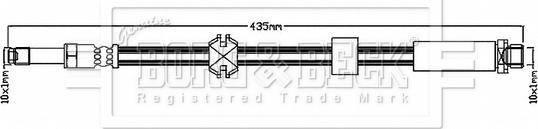 Borg & Beck BBH6146 - Jarruletku inparts.fi