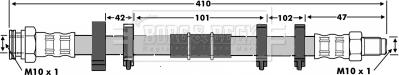 Borg & Beck BBH6118 - Jarruletku inparts.fi