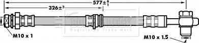 Borg & Beck BBH6898 - Jarruletku inparts.fi