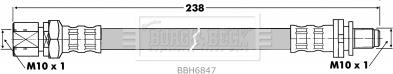 Borg & Beck BBH6847 - Jarruletku inparts.fi