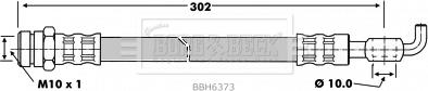 Borg & Beck BBH6373 - Jarruletku inparts.fi