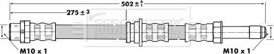 Borg & Beck BBH6763 - Jarruletku inparts.fi