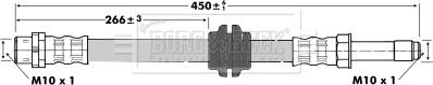 Borg & Beck BBH6762 - Jarruletku inparts.fi