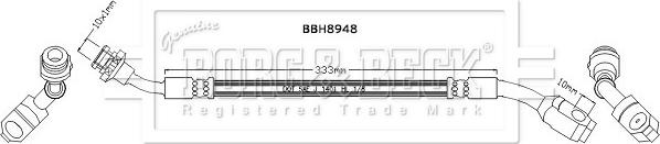 Borg & Beck BBH8948 - Jarruletku inparts.fi