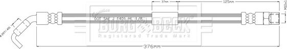 Borg & Beck BBH8926 - Jarruletku inparts.fi