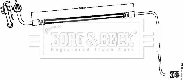 Borg & Beck BBH8497 - Jarruletku inparts.fi