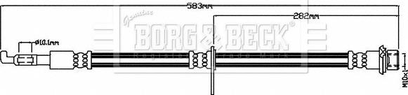 Borg & Beck BBH8484 - Jarruletku inparts.fi