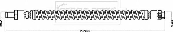 Borg & Beck BBH8480 - Jarruletku inparts.fi