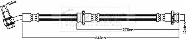 Borg & Beck BBH8421 - Jarruletku inparts.fi