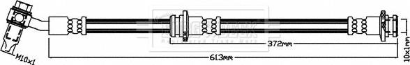 Borg & Beck BBH8422 - Jarruletku inparts.fi