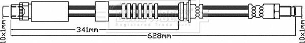 Borg & Beck BBH8567 - Jarruletku inparts.fi