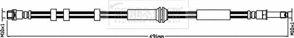 Borg & Beck BBH8610 - Jarruletku inparts.fi