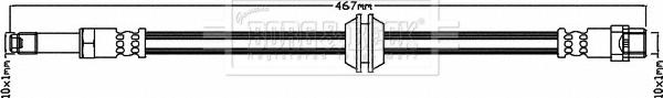 Borg & Beck BBH8120 - Jarruletku inparts.fi