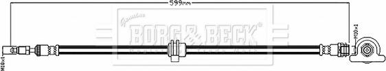 Borg & Beck BBH8891 - Jarruletku inparts.fi