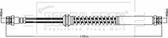 Borg & Beck BBH8859 - Jarruletku inparts.fi