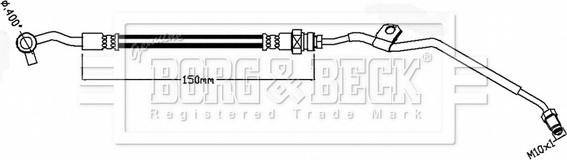 Borg & Beck BBH8835 - Jarruletku inparts.fi