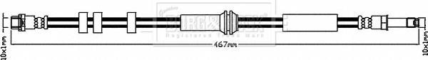 Borg & Beck BBH8398 - Jarruletku inparts.fi