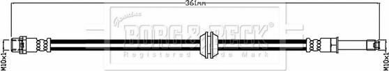 Borg & Beck BBH8778 - Jarruletku inparts.fi