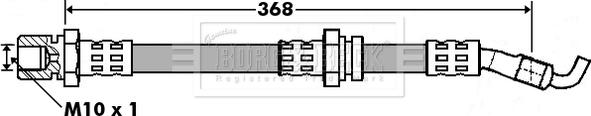 Borg & Beck BBH7402 - Jarruletku inparts.fi