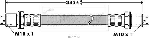 Borg & Beck BBH7422 - Jarruletku inparts.fi