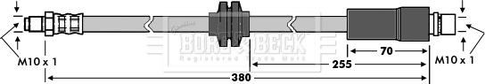 Borg & Beck BBH7567 - Jarruletku inparts.fi