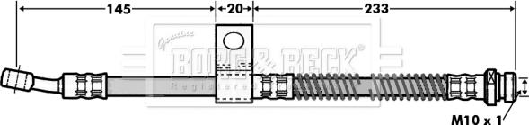 Borg & Beck BBH7003 - Jarruletku inparts.fi