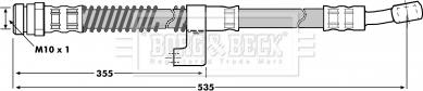 Borg & Beck BBH7010 - Jarruletku inparts.fi