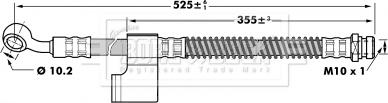 Borg & Beck BBH7037 - Jarruletku inparts.fi