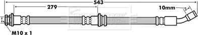 Borg & Beck BBH7162 - Jarruletku inparts.fi