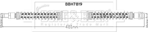 Borg & Beck BBH7819 - Jarruletku inparts.fi