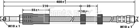 Borg & Beck BBH7390 - Jarruletku inparts.fi