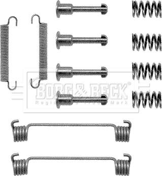 Borg & Beck BBK6082 - Tarvikesarja, seisontajarru inparts.fi