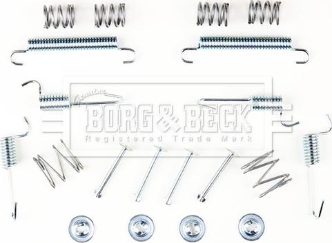 Borg & Beck BBK6304 - Tarvikesarja, seisontajarru inparts.fi