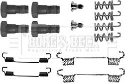 Borg & Beck BBK6248 - Tarvikesarja, seisontajarru inparts.fi