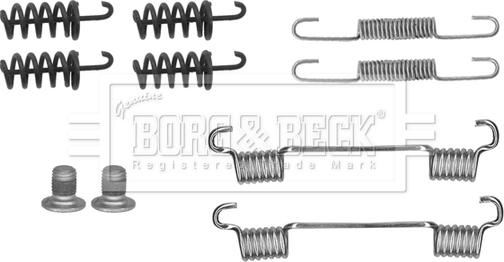 Borg & Beck BBK6284 - Tarvikesarja, seisontajarru inparts.fi