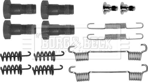 Borg & Beck BBK6237 - Tarvikesarja, seisontajarru inparts.fi