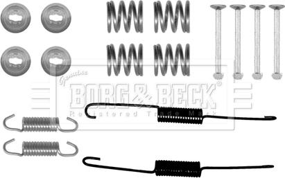 Borg & Beck BBK6226 - Tarvikesarja, jarrukengät inparts.fi