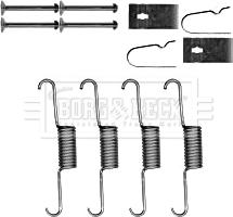 Borg & Beck BBK6227 - Tarvikesarja, seisontajarru inparts.fi