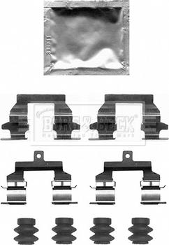 Borg & Beck BBK1628 - Tarvikesarja, jarrupala inparts.fi