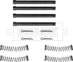 Borg & Beck BBK1345 - Tarvikesarja, jarrupala inparts.fi