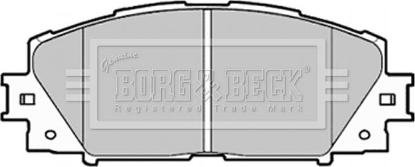 Borg & Beck BBP1987 - Jarrupala, levyjarru inparts.fi