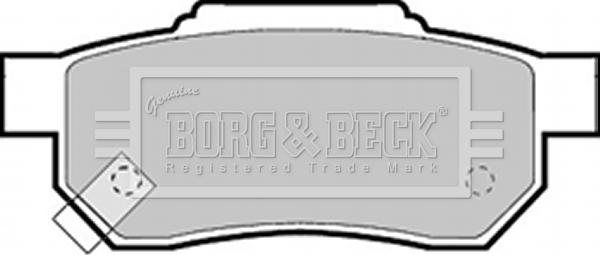 Borg & Beck BBP1453 - Jarrupala, levyjarru inparts.fi