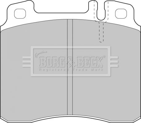 Borg & Beck BBP1464 - Jarrupala, levyjarru inparts.fi