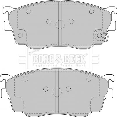 Borg & Beck BBP1404 - Jarrupala, levyjarru inparts.fi