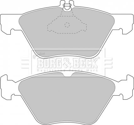 Borg & Beck BBP1564 - Jarrupala, levyjarru inparts.fi