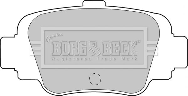 Borg & Beck BBP1560 - Jarrupala, levyjarru inparts.fi